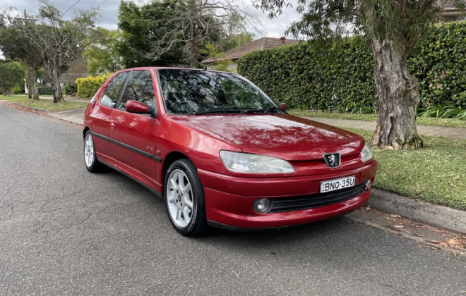 1997 Peugeot 306 GTI-6 for sale Australia red (1).png