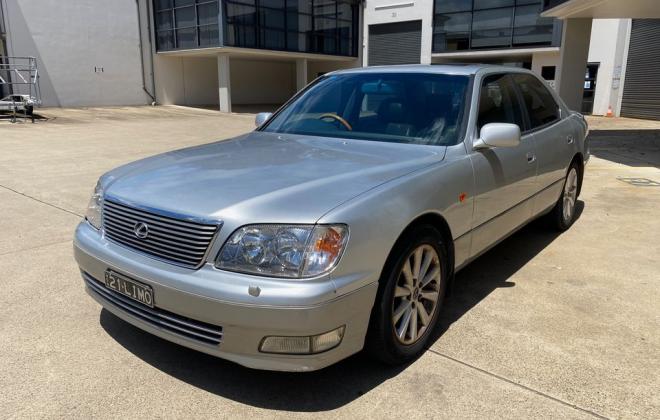 1998 Lexus LS400 Silver sedan for sale Australia NSW (2021).jpg