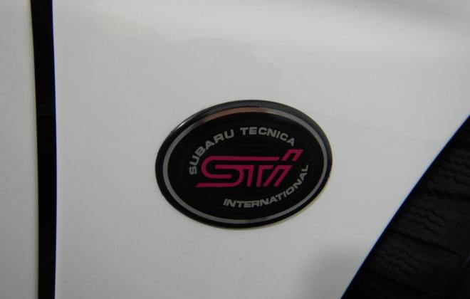 1998 Subaru WRX STi Version 5 Coupe type R white stickers badges images 2021 Australia (9).jpg