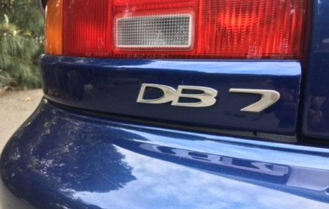 2002 Aston Martin DB7 Vantage Stratstone Jubilee Coupe Blue (5).jpg