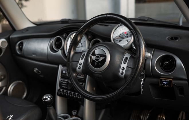 2003 Mini R53 Cooper S JCW Grey with black leather Australia (45).png
