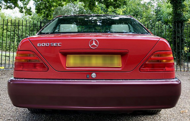 600SEC badge 1993 V12 Mercedes C140.png