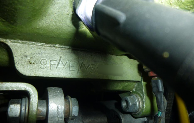 9FXEY Clubman GT engine number.png
