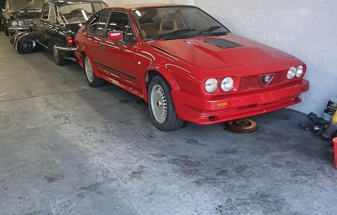 Alfa Romeo Alfetta GTV6 Grand Prix Red Australia unrestored (1).jpg