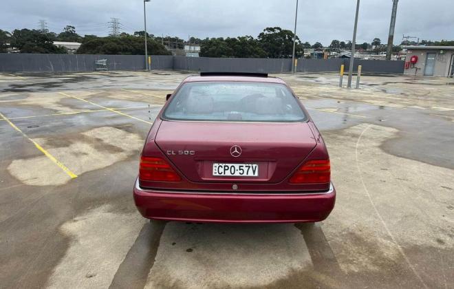 Almandine Red Mercedes S500 coupe Australia 1995 images (8).jpg