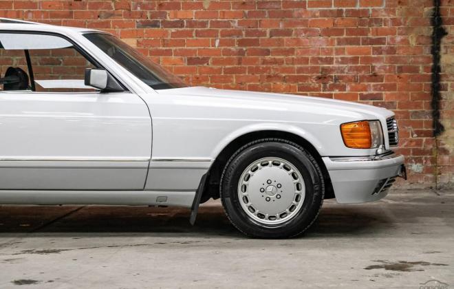 Arctic White 1989 Mercedes 560SEC two tone Australian delivered images (14).jpg