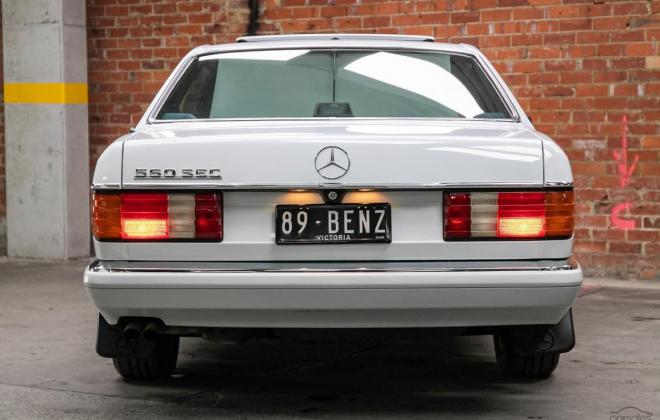 Arctic White 1989 Mercedes 560SEC two tone Australian delivered images (3).jpg
