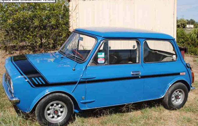 Australian Leyland Mini Clubman GT Space Blue paint.png