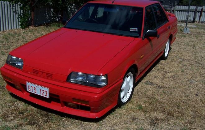 Australian Nissan Skyline Silhouette GTS2 sedan red 1989 (11).jpg