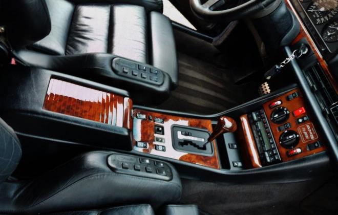 Black Mercedes 560SEC AMG 6.0 wide body classic register interior leather seats (1).jpg