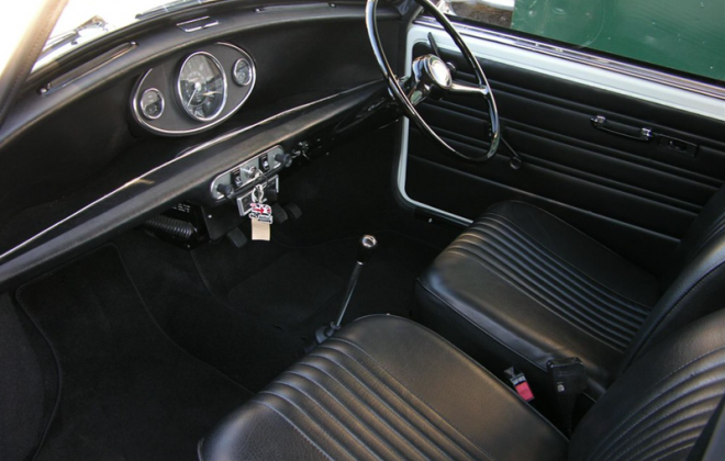 Black interior trim image 1971 Mini Cooper S MK3 (3).png