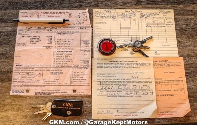Black low mileage Studebaker Daytona hardtop 2023 Ebay for sale (14).jpg
