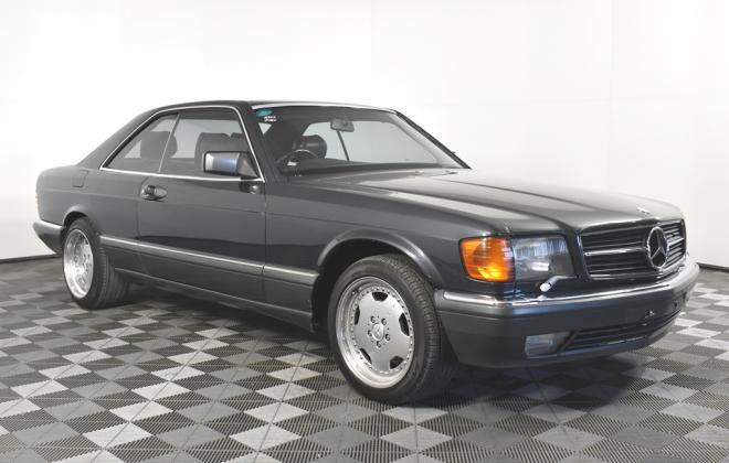 Blauschwarz Blue Black Mercedes 560SEC 1991 coupe Australia images RHD (4).jpg