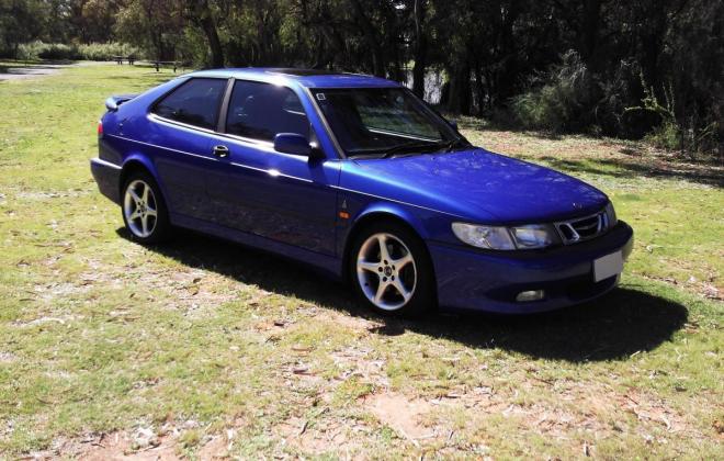 Blue Saab Viggen coupe hatch for sale Australia 2000 model Blue (1).jpg