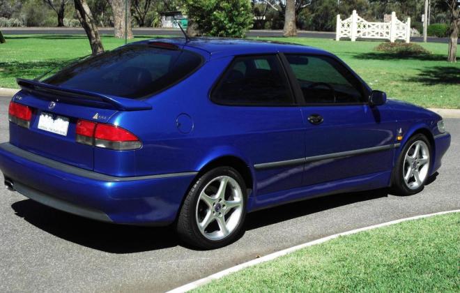 Blue Saab Viggen coupe hatch for sale Australia 2000 model Blue (10).jpg