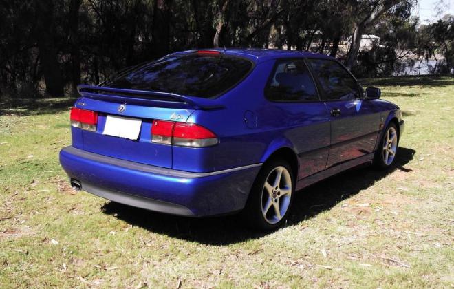 Blue Saab Viggen coupe hatch for sale Australia 2000 model Blue (11).jpg