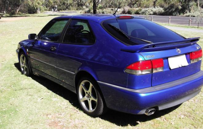 Blue Saab Viggen coupe hatch for sale Australia 2000 model Blue (15).jpg