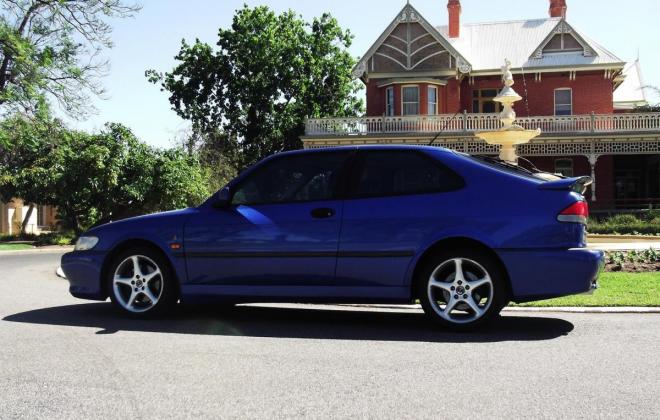 Blue Saab Viggen coupe hatch for sale Australia 2000 model Blue (4).jpg