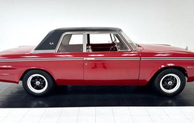 Bordeaux Red Studebaker Daytona Sport sedan with black vinyl roof (46).jpg