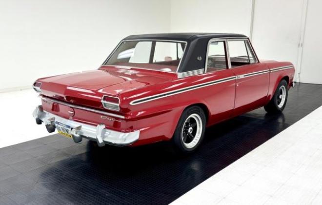 Bordeaux Red Studebaker Daytona Sport sedan with black vinyl roof (48).jpg