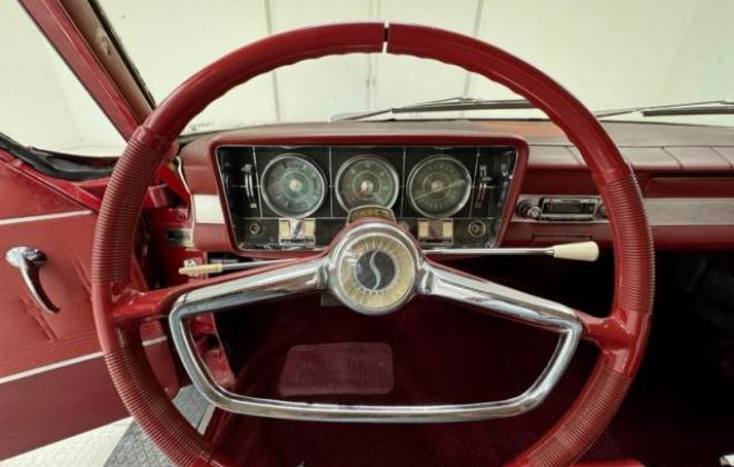 Bordeaux Red Studebaker Daytona Sport sedan with black vinyl roof (7).jpg