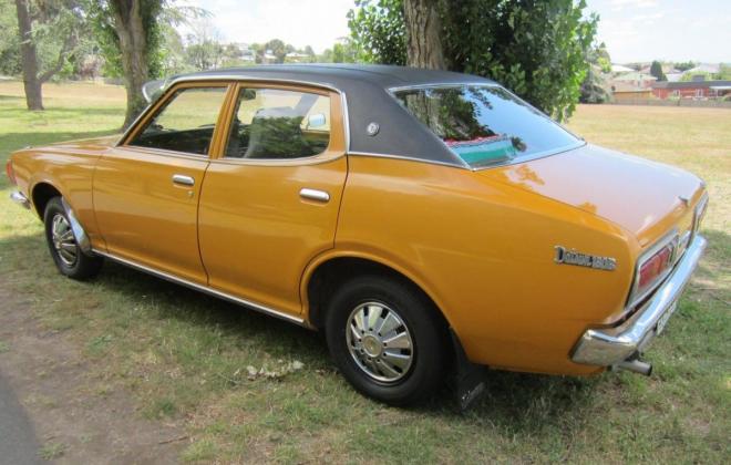 Burnt Orange Datsun 180B Sedan unrestored original Australia (1).jpg