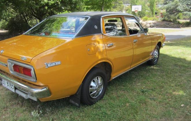 Burnt Orange Datsun 180B Sedan unrestored original Australia (3).jpg