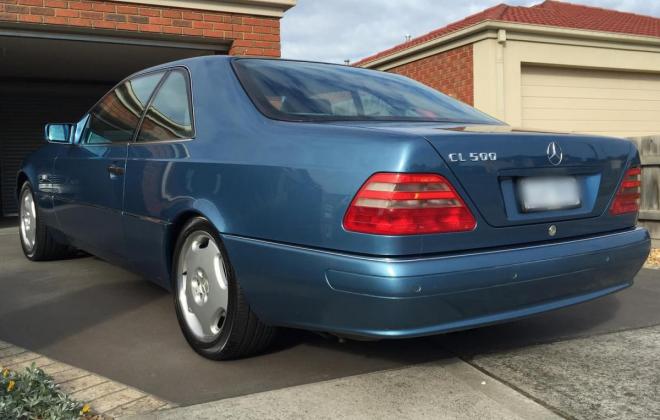 C140 W140 Mercedes s class coupe Quartz Blue images Australia RHD (4).jpg