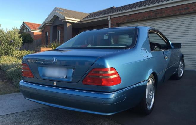 C140 W140 Mercedes s class coupe Quartz Blue images Australia RHD (7).jpg