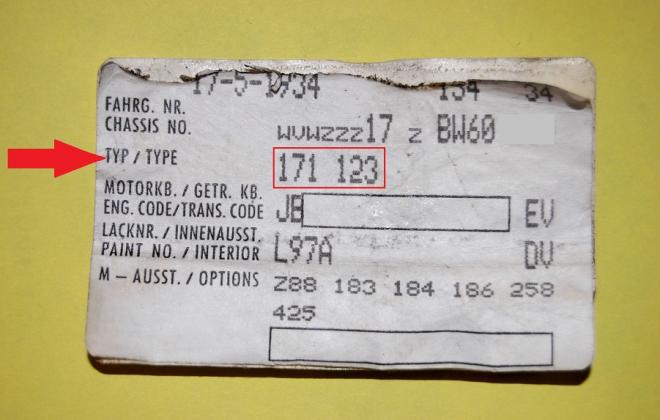 Chassis Number label VW GTI MK1 trunk 1.jpg