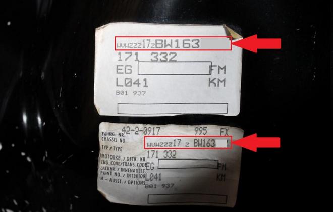 Chassis Number label VW GTI MK1 trunk.jpg