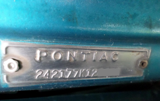 Chassis plate 1967 Pontiac GTO.png
