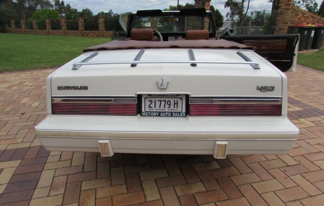 Chrysler LeBaron Town and Country Convertible restored Australia images (10).jpg