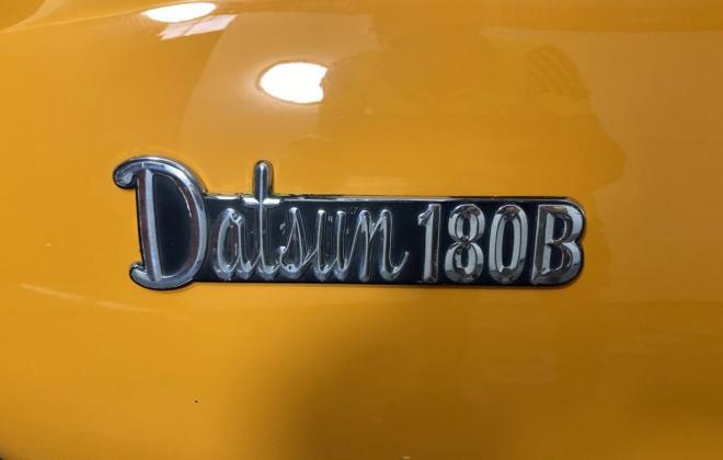 Datsun 180B SSS Orange original for sale 2023 Australia coupe (22).jpg