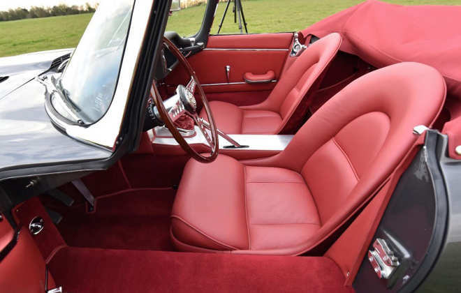 jaguar e type seats