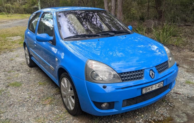 Foor sale Blue Renault Clio II RS 182 Australia (6).png