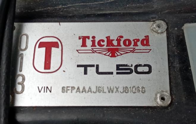 Ford Fairlane TL50 Build plate VIN number Tickford (3).jpg