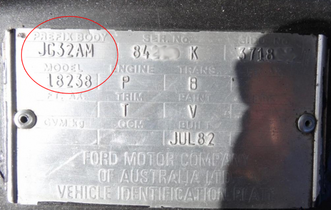 Ford Fairmont Ghia XE ESP chassis plate model code and body prefix code  (4).png