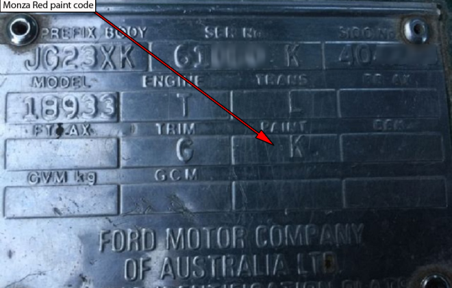 Ford XD ESP chassis plate paint code location (4).png