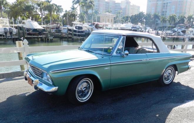 Green 1964 Sudebaker Daytoina Convertible V8 Florida (3).jpg