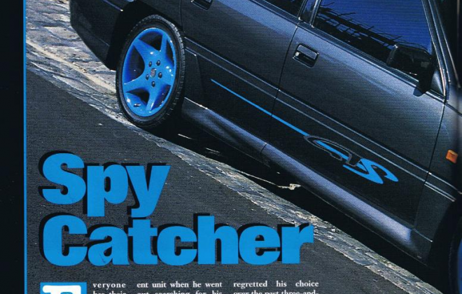 HSV VP GTS magazine article spy catcher blue trim VP 1992 GTS (1).png