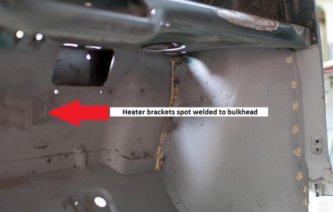 Heater bracket spot welded to firewall.jpg