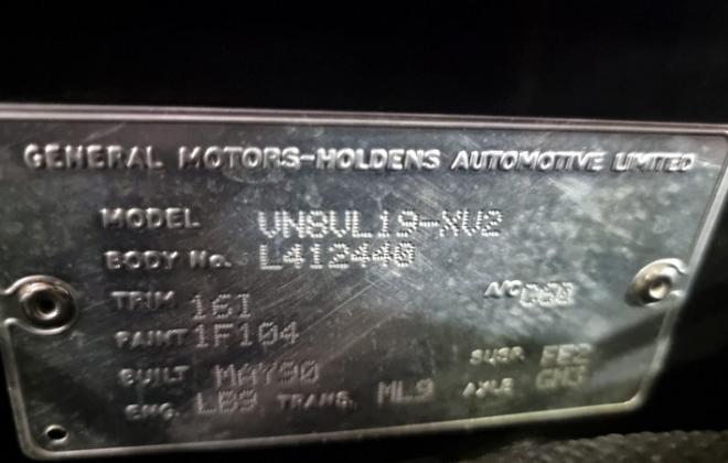 Holden HSV Group A SS VN SV 1990 for sale Australia nuild number 002 (9).jpg