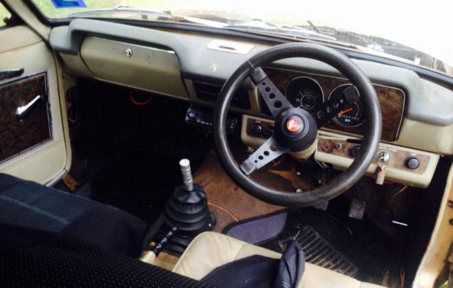Holden Torana LC GTR Steering wheel and dashboard.jpg