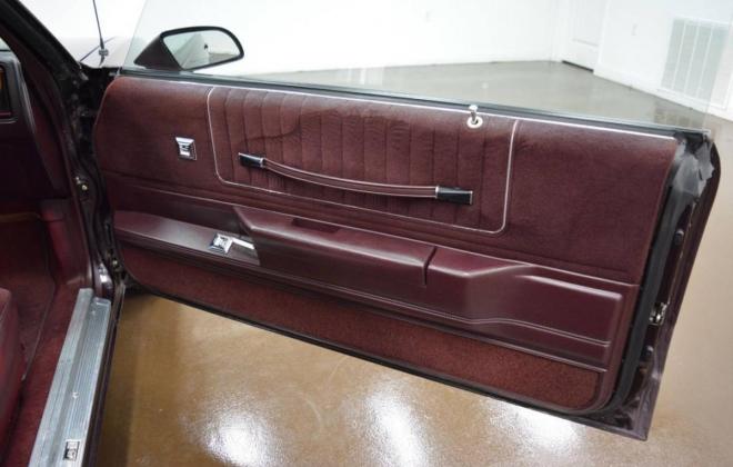 Interior images 1987 Chevy Monte Carlo SS Aerocoupe Maroon burgundy paint (26).jpg