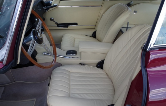 Jaguar 1968 Series 1.5 E-type XKE Cream interior image (2).png