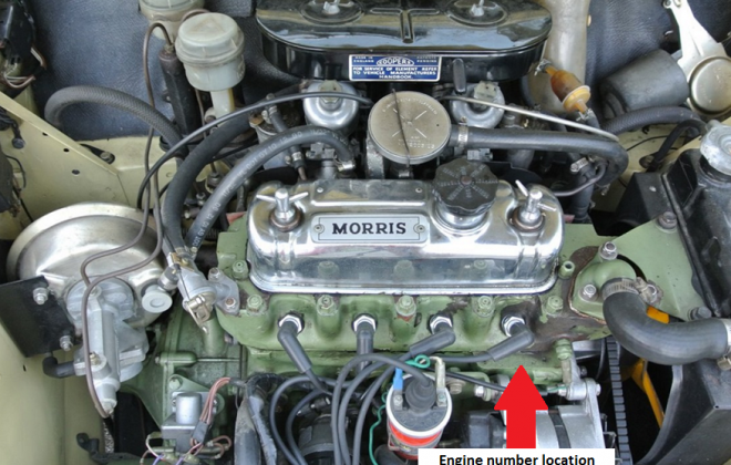 Late 1970 Cooper S engine bay engine number location.png