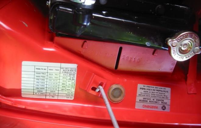 Leyland Mini sunshine data plates chassis number images red scarlet 1977 (1).jpg