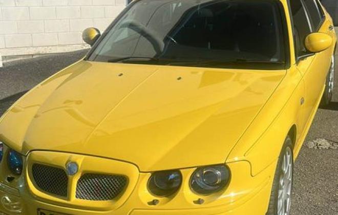 MG ZT 190 yellow sedan for sale Australia (4).jpg
