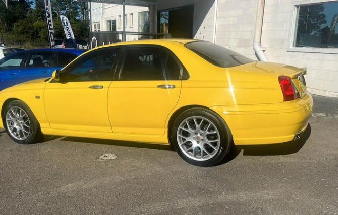 MG ZT 190 yellow sedan for sale Australia (5).jpg